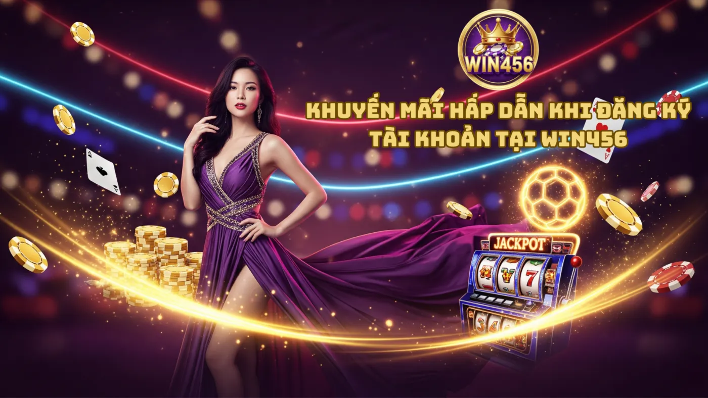 KHUYẾN MÃI HẤP DẪN KHI ĐĂNG KÝ TÀI KHOẢN TẠI WIN456
