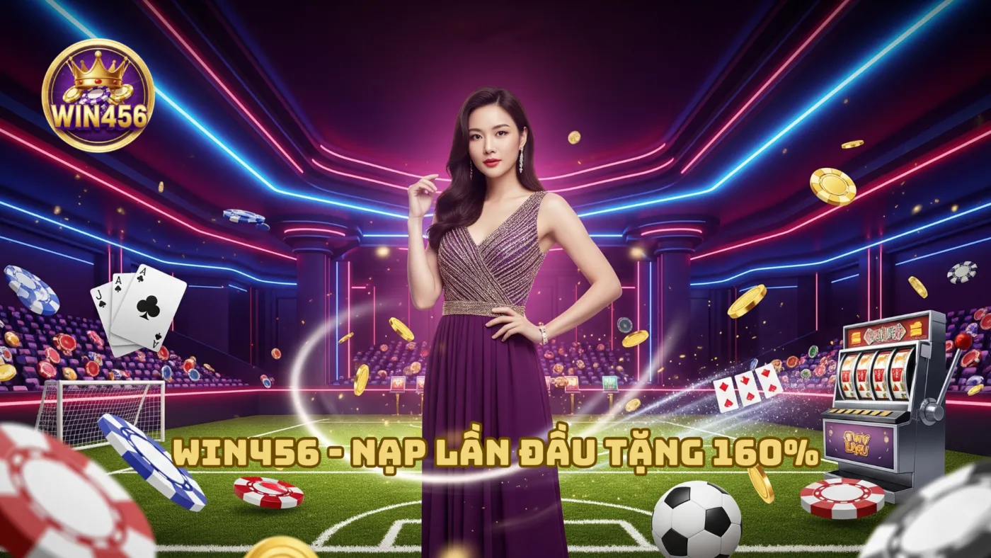 WIN456 - Nạp lần đầu tặng 160%